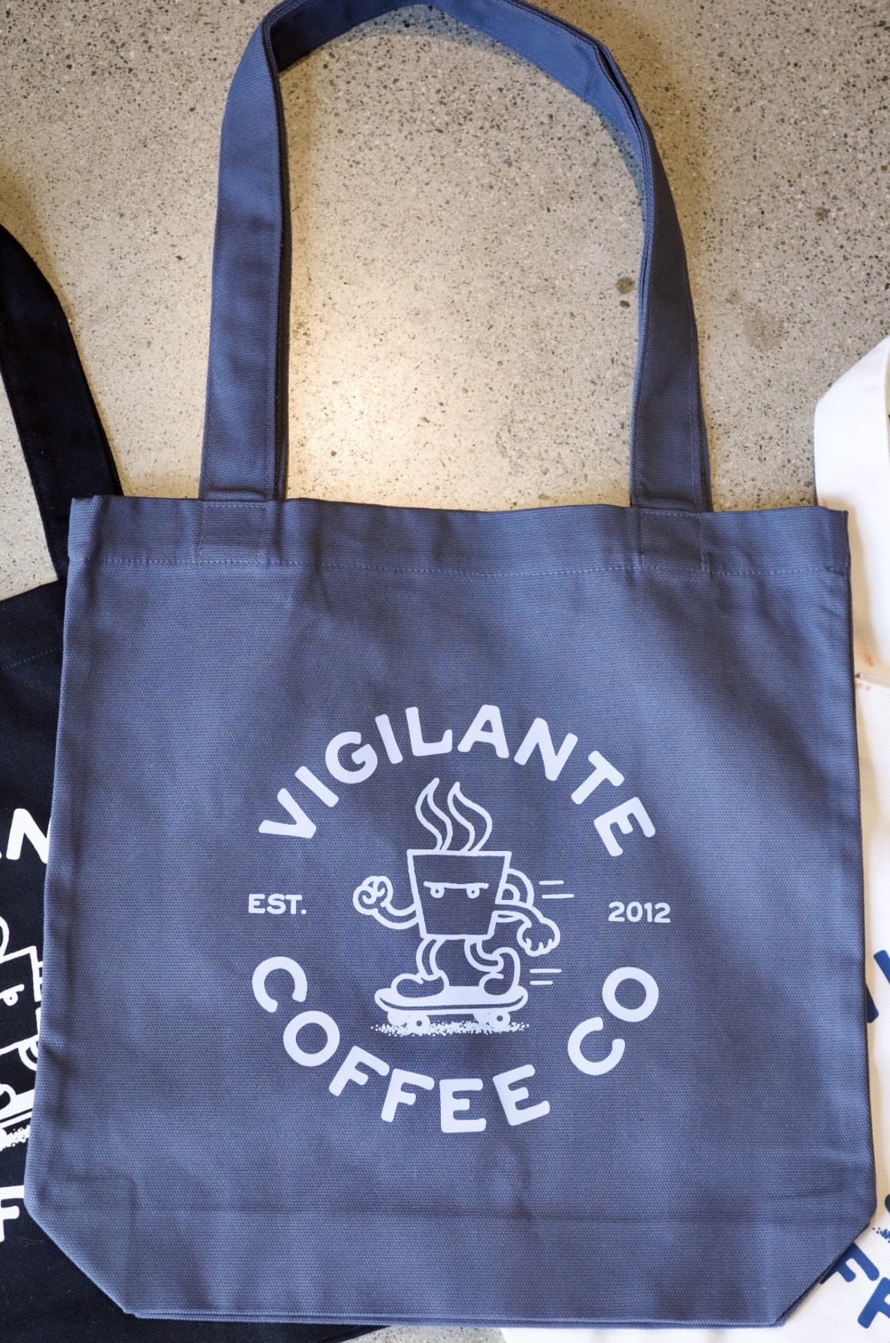Vigilante Coffee tote