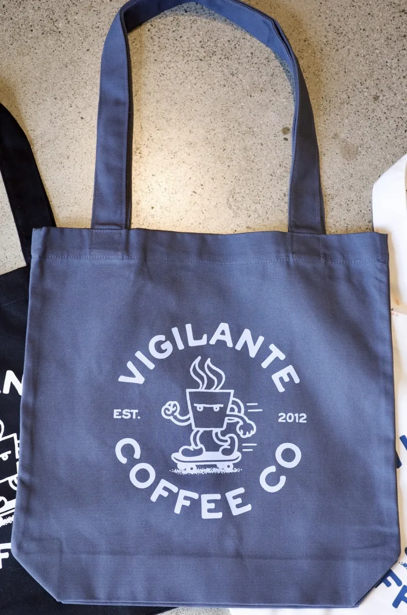 Vigilante Coffee tote