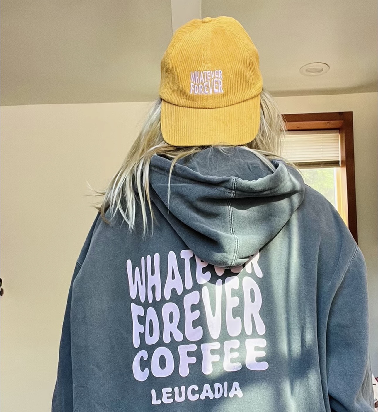 Whatever Forever Coffee hoodie
